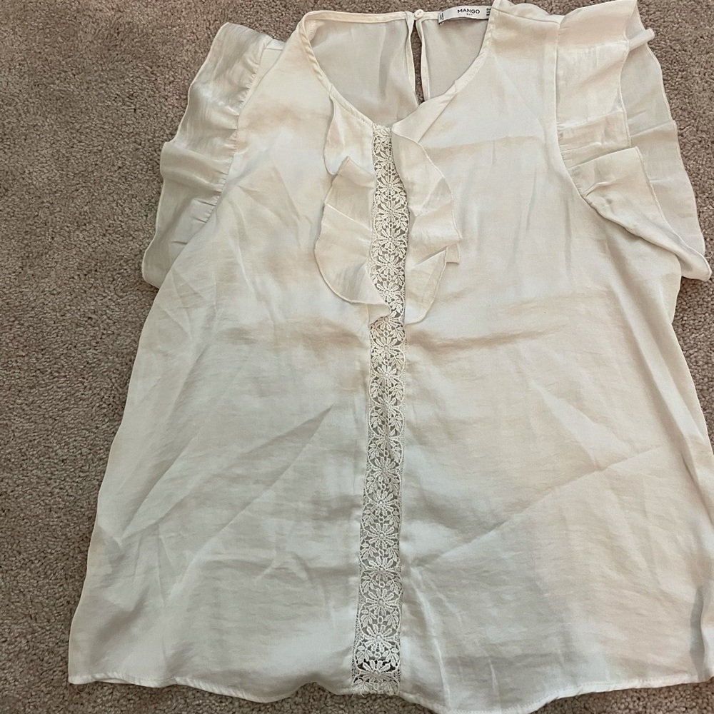 Mango white top